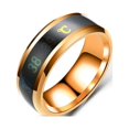 thumbnail image 1 of Bradem Rings Clearance! Temperature Monitor Ring Digital Thermometer Body Temperature Sensor Smart Ring Wedding Couple Lovers Ring, C, One Size Lady Ring Clearance Sale, 1X Ring, 1 of 5