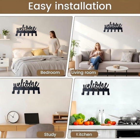 Unbranded Contemporary Welcome Wall Sculptures