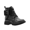 thumbnail image 1 of Botin Para Niña Yuyin® Charol Negro Brillos Moño Lindo negro 21.5, 1 of 8