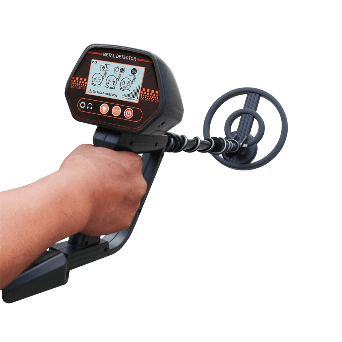 High Sensitivity Treasure Finder Handheld Underground Metal Detector