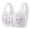 White, variant on Lixiuxyad Front Closure Adjustable Push Up Bra For Comfortable Supportive Underwire T Shirt Back Vest Style Bras,Bras for Women Beige L