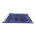 thumbnail image 2 of Ahgly Company Machine Washable Indoor Rectangle Persian Blue Traditional Area Rugs, 8' x 12', 2 of 4