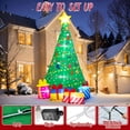 thumbnail image 3 of Presence 6FT Christmas Inflatble Christmas Tree blow Up Christmas Tree Outdoor Christmas Inflatable Includes Built-in LED Light for Backyard Garden Lawn Patio Outdoor,Christmas Inflatable Decoration, 3 of 7