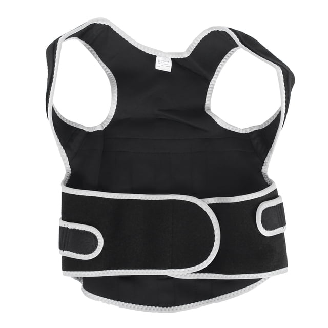 Corrector de postura transpirable para adultos, soporte para espalda, cintura y columna vertebral, cinturón enderezador XL