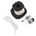 thumbnail image 4 of Blower Fuel Filter, ABS Blower Air Filter Durable Spark Plug  For BG86Z BG86CEZ, 4 of 8