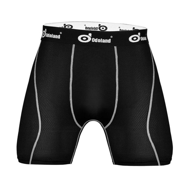 Download Odoland - Men's Compression Shorts, Odoland 6'' Men's ...