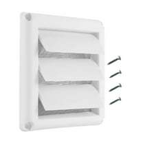 kowaku Air Vent Grille Cover Air Vent Hood Easy to Install Practical Portable Dryer Vent Cover Professional for Office Home, Kitchen Circle Dia 12.5cm