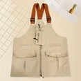 thumbnail image 6 of simhoa Outdoor Cargo Vest, Convertible Into A Shoulder Bag, Easy Access for Hiking And Gardening XL, 6 of 10
