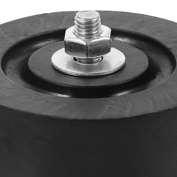 RENACLIPY Air Conditioner Rubber Pads Black Anti-Vibration Shock-Absorbing for Ac 4Pcs