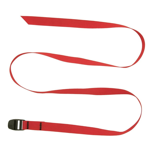 koolsoo Sangle d'Attache pour Kayak Réglable avec Boucle Sangle de Bagage Rouge
