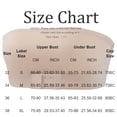 thumbnail image 3 of Strapless Bra for Women No Underwire, Front Closure Bandeau Bra, Seamless Invisible Tube Top, Anti-Slip Push Up Comfort Bra, 1-Pack, 3 of 7
