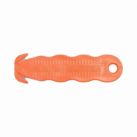 Klever Safety Cutter,Disp,4-5/8 in.,Orange,PK10 KCJ-1G