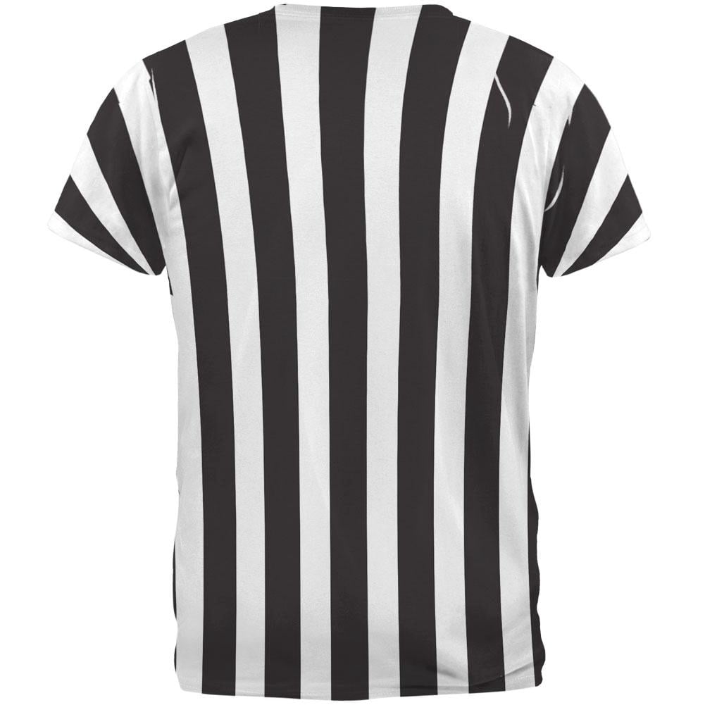 Halloween Referee All Over Adult T-Shirt - Medium