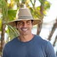 thumbnail image 6 of Panama Jack Premium Safari Hat - Signature Collection, Adjustable Chin Cord Strap, 3" Big Brim Sun Protection (Medium), 6 of 9