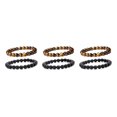 thumbnail image 3 of Minnieouse 2 Pieces Stone Bead Bracelets Jewelry Hand Fashion Adorn Gift Solid Decoration Birthday Gifts Accessory Color Wrist Decor Type1 NO1, 3 of 6