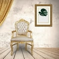 thumbnail image 3 of 1x Studio III 13x18 Gold Ornate Wood Framed with Double Matting Museum Art Print Titled - Monstera Natural 19, 3 of 4