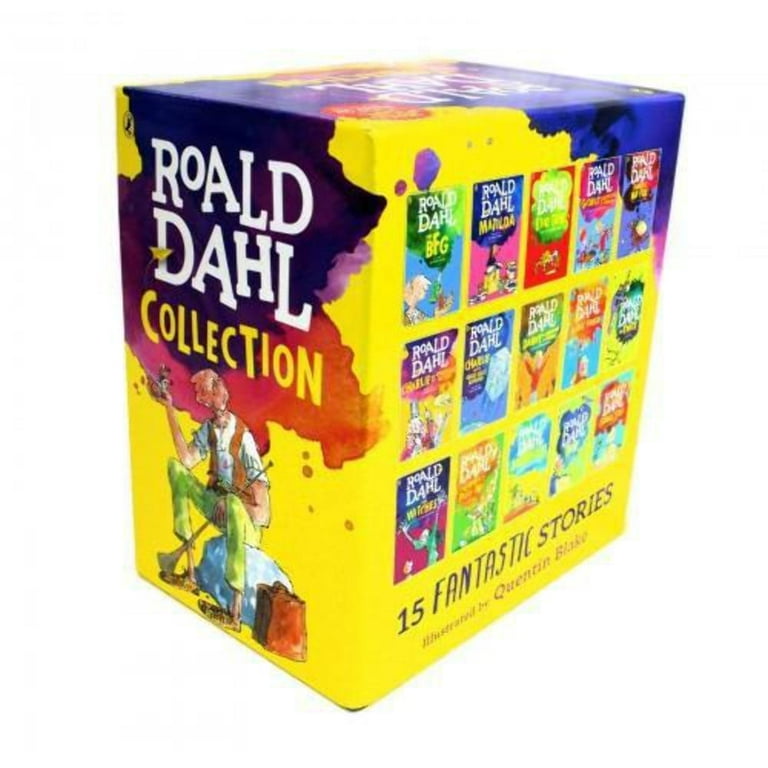 Roald Dahl 15 Fantastic Stories ボックスセット Amazon.com: Roald Dahl Collection 15 Fantastic Stories Box