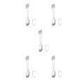 thumbnail image 1 of Inteprter Spork de acero inoxidable 5 en 1 cuchillo abrebotellas fruta vajilla utensilios de cocina cubiertos para acampar al aire libre plata Type2 NO2, 1 of 6
