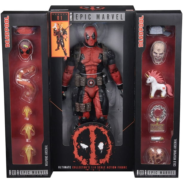 Ultimate Deadpool Action Figur 1/4 Scale Marvel NECA 18 resealed