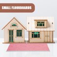 thumbnail image 5 of Mobutofu Simulation Mini Flooring Mini Floorboard ABS Wear Resistance for Landscape DIY 1Pack, 5 of 5