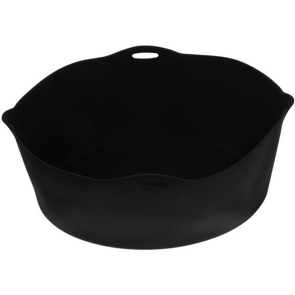 OATIPHO Compact Slow Cooker Liner Silicone Black for Kitchen Use 1Pack