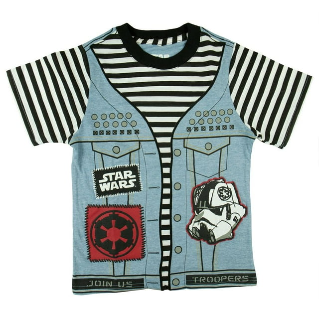 Star Wars - T-Shirt de Costume Juvénile Punk Vader