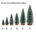 thumbnail image 4 of Table Christmas Tree Decor Miniature Themed Atmospheres  Decoration Plastic Craft Plant Ornament Portable Photography Prop, 4 of 8