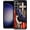 American Flag Jesus, variant on Case Compatible with Samsung Galaxy S24, Dream Catcher Clock Soft TPU Anti-Fall Anti-Scratch 360 Degree All-Round Protection Cover