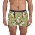 thumbnail image 2 of Bingfone Snake And Floral Men's Underwear - Casual Stretch Boxer Briefs-Medium, 2 of 7