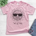 thumbnail image 2 of Kids We Lit Fam Shirt, Youth Kids Boy Girl T-Shirt, Sun Shirt, Sunshine Shirt, Family Shirt, Light Pink, X-Small, 2 of 4
