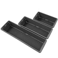 thumbnail image 3 of Edge Organization Trays 3 Pack for Kitchen and Office, Small - Charcoal, 3 of 5