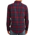 thumbnail image 3 of George Men's and Big Men's Long Sleeve Super Soft Flannel Shirt, up to size 3XLT, 3 of 7