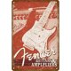 thumbnail image 1 of Placa Letrero Metal Cgtredaw Vintage Carteles Guitarra para Pared Pintura Hierro 20x30cm, 1 of 9