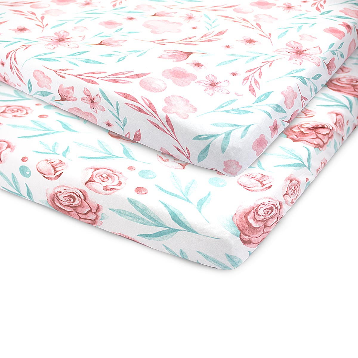 Pack N Play Playard Sheets, Portable Mini Crib Sheets, 2 Pack 100 160