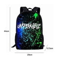 thumbnail image 5 of Cartoon Unspeakable Backpack Kids Travel Rucksack Daypack Laptop Backpacks Students Bookbag Gifts, 5 of 5