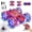 Red, variant on Remote Control Car, RC Car Toys for Boys 5 6 7 8 9 10 Year Old,  Double Sided RC Car with Gesture Sensing & Cool Light, 2.4Ghz RC Stunt Car for Kids Outdoor Toys