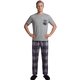 thumbnail image 1 of Pijama Hombre 2 Piezas Unitalla, Playera Suave con Bolsillo y Pantalón a Cuadros, Comodidad Total para Descanso, 1 of 5