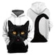 thumbnail image 5 of Sudadera con capucha con estampado de gato bonito para hombres, sudadera con estampado 3D de animales domésticos, suéteres casuales de calle para niños, camisetas de manga larga de gran tamaño, 5 of 5