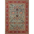 thumbnail image 1 of Ahgly Company Indoor Rectangle Mid-Century Modern Brown Oriental Area Rugs, 3' x 5', 1 of 6