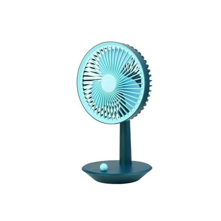 

dido Electric Portable Fan Angle Adjustable Powerful Tabletop Removable Air Cooling Fans Rechargeable Cool Home School Office