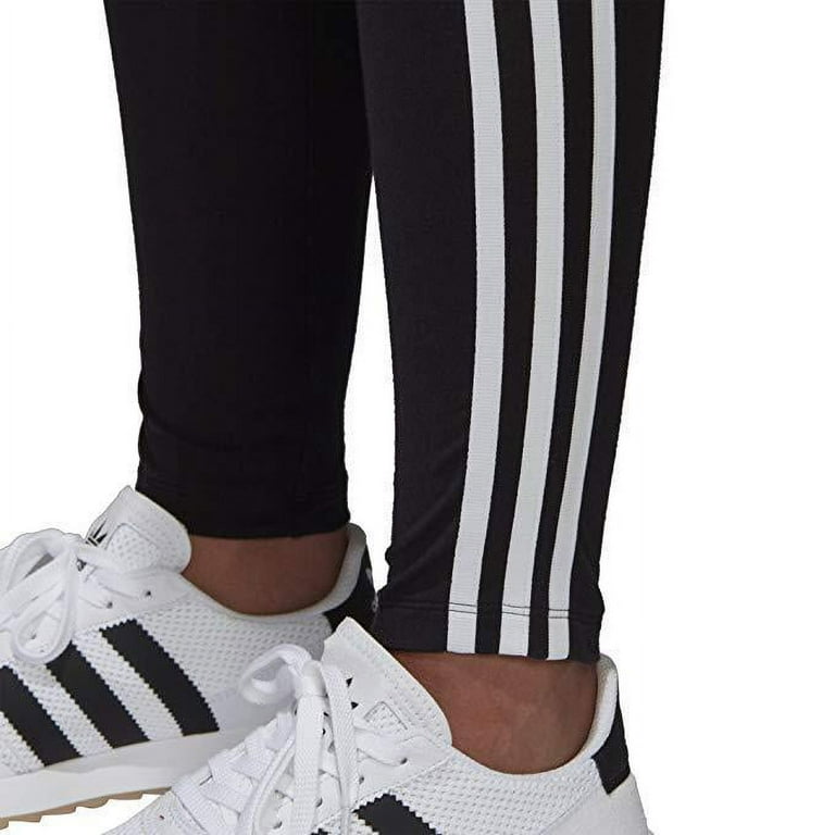 Adidas Women\'s 3 Stripe Tight Leggings Pants Joggers Athletic Pant (Black,  XS)