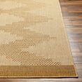 thumbnail image 4 of Hauteloom Colum Living Room, Bedroom Patio Outdoor Area Rug - Farmhouse - Straw, Dark Brown, Dark Beige - 2' x 2'11", 4 of 7