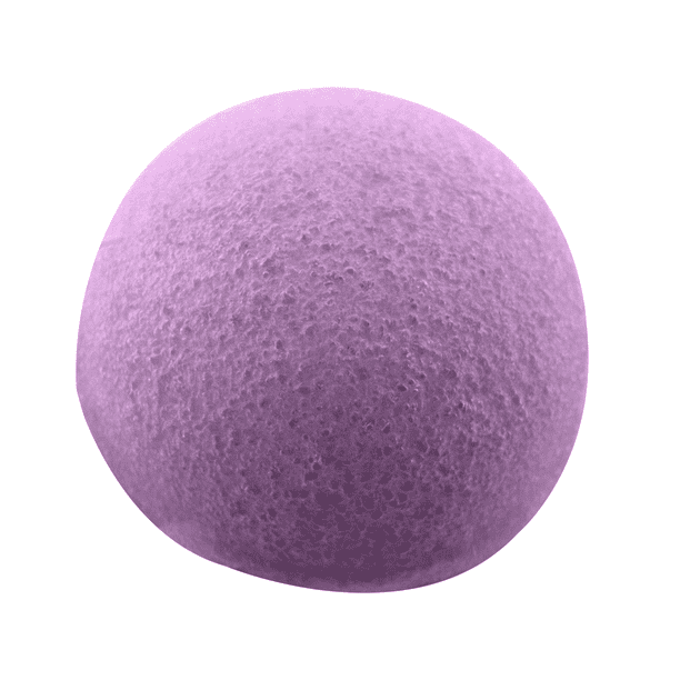 Esponja para lavarse la cara, almohadillas exfoliantes de belleza, accesorio de limpieza portátil que reduce los poros para el salón del hogar, Pinceles de maquillaje y herramientas Violeta Guardurnaity CE000442-06