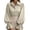 A-Beige, variant on Tiweut Button Down Shirts for Women Elegant Satin Silk Long Puff Sleeve Lapel Solid Color Ladies Tops
