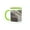 Green/White, variant on 3drose, Rhode Island, Newport, Vanderbilt Mansions - Us40 Cmi0004 - Cindy Miller Hopkins, 11oz Two-tone Blue Mug