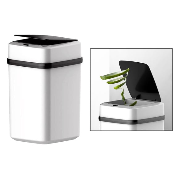 de Basura Automáticos Del Inteligente Del Bote de Basura Sin Contacto 12L / 13L , Kick Touch BLESIY bote de basura con sensor inteligente