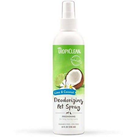 UPC: 0645095869103 | TropiClean 645095869103 8 oz Dog Deoderizing Spray Lime Coconut
