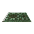 thumbnail image 2 of Ahgly Company Machine Washable Indoor Rectangle Persian Turquoise Blue Traditional Area Rugs, 5' x 7', 2 of 4
