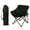 Black, variant on DIYMAG Folding Chair for Camping , Outdoor Portable Folding Chair for Camping/Hiking/Backpack Traveling (Black)