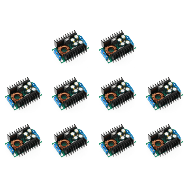 10uds. Módulo de fuente de alimentación ajustable de 300W Controlador LED Max 12A Placa convertidora reductora